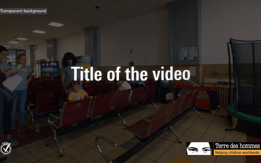 Branding video pour Tdh